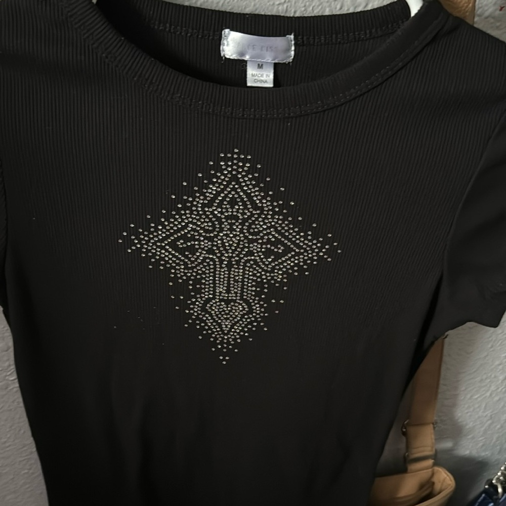 rhinestone t-shirt